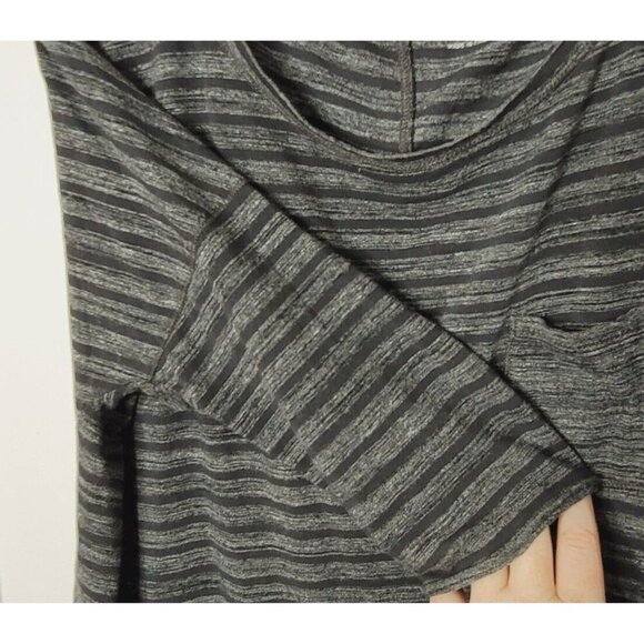 Calvin Klein womens short sleeve shirt SZ XL striped performance stretch pocket - Picture 8 of 12